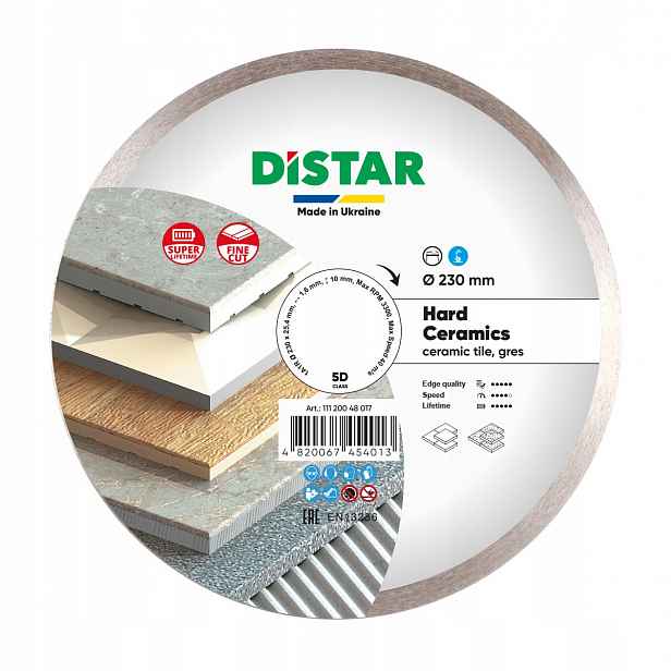 Distar 230 Diamantový Kotouč Kotouč Na Tvrdou Keramiku