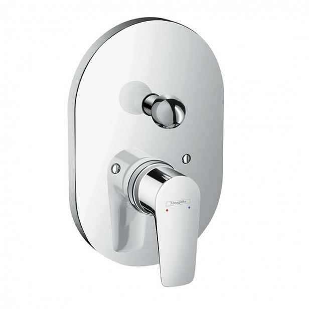 Hansgrohe Talis E - Páková vanová baterie podomítková, chrom 71746000
