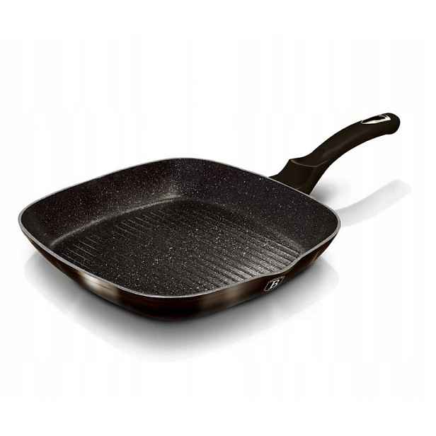Grilovací Pánev 28 cm Berlinger Haus BH-6611 Shiny Black