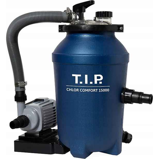 Bazénový filtr T.i.p. ChlorComfort 15000 4500 l/h s filtračními kuličkami