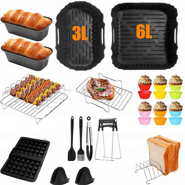 Giga Sada Příslušenství Pro Philips Airfryer Dual Basket 3000/5000