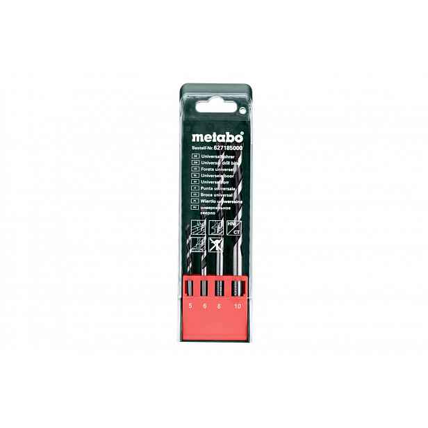 Metabo - 4dílná sada univerzálních vrtáků 627185000