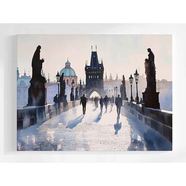 Plakát Architektura Město Praha Česká Republika Karlův Most 100x75