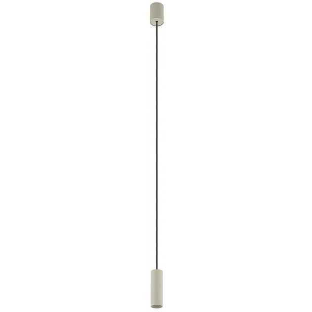 Závěsná lampa Fourty S Šedá 1xGU10 R35 Nástěnná lampa do obývacího pokoje