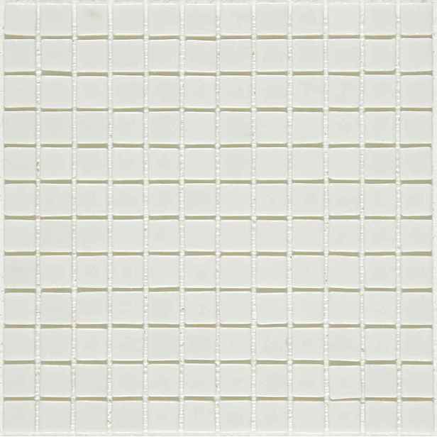 Skleněná mozaika Monocolores Blanco 30x30 cm lesk MC101