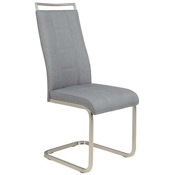 Jídelní židle Amber 6, šedá látka