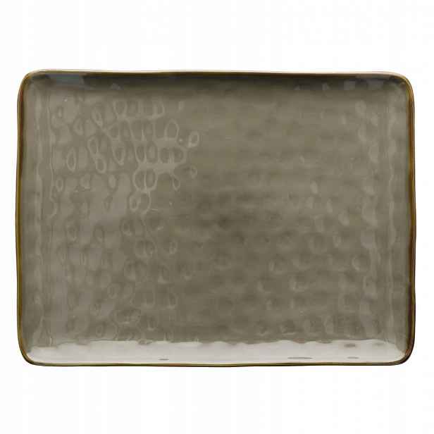 Obdélníková miska 36x26.5 cm Concerto Grigio Tortora Rose&Tulipani