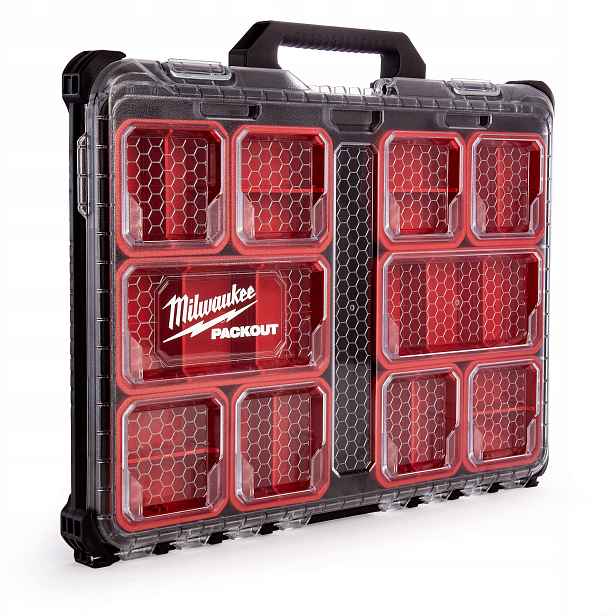 Organizér s přihrádkami Packout Slim Milwaukee 4932471064
