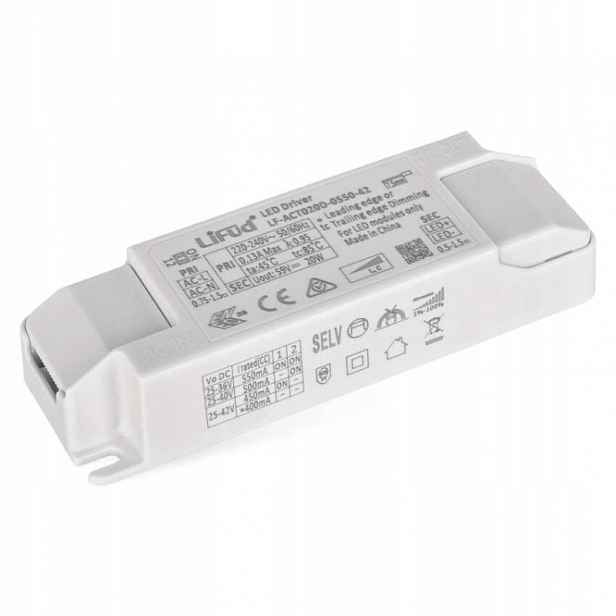 Triakově stmívatelný driver pro Led svítidla 550mA 20W