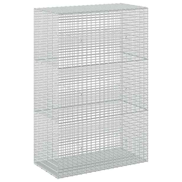 vidaXL Gabion s drátem 3,5 mm a sítem 5x2,5 cm 100x50x150 cm