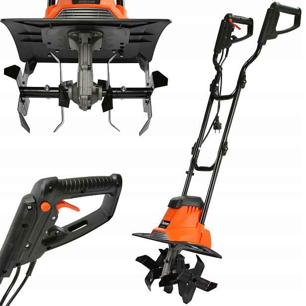 Kultivátor Na Půdu 36 CM Kultivátor 1500 W Demon