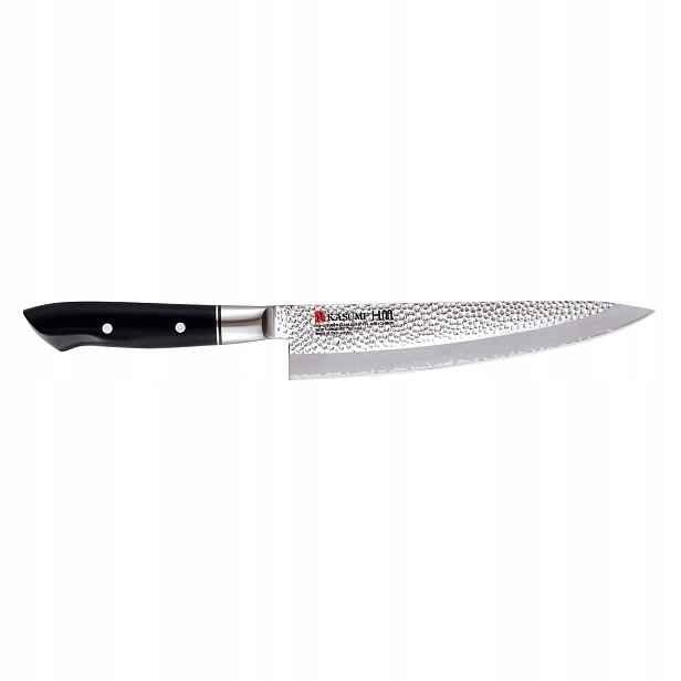 Nůž japonského šéfkuchaře, kovaný, délka 20 cm, ocel kladívková VG-10 Hm Kasumi