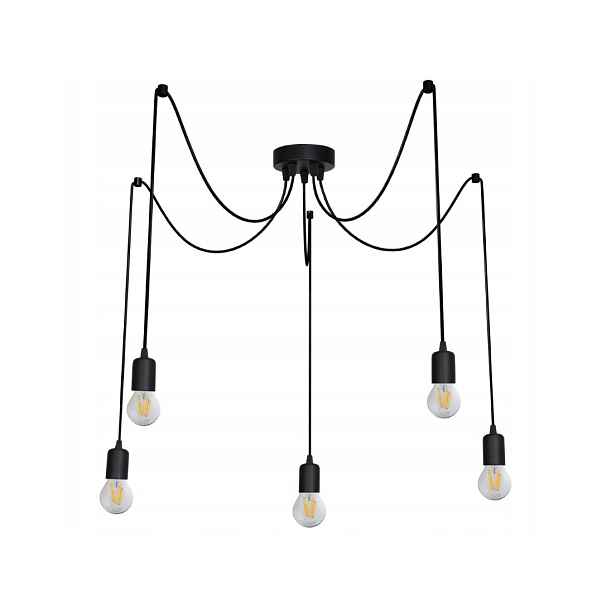 Retro & Loft Závěsné Svítidlo E27 Led Pavouk