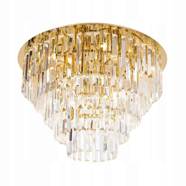 Stropní Svítidlo Monaco Zlatá 60 cm C0206 MaxLight