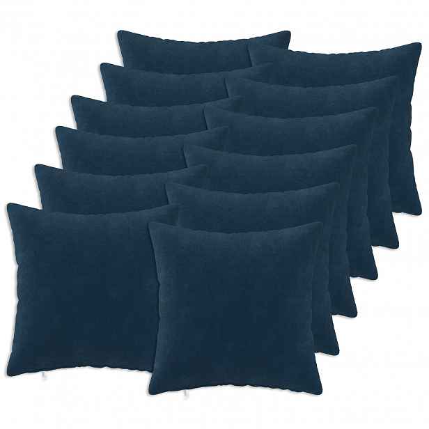 vidaXL Povlak na polštář 12 pcs HEERLEN Modrá 40 x 40 cm