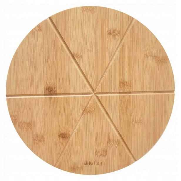 Dřevěná Deska Na Pizzu 35 cm Kinghoff KH-1565