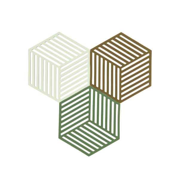 Zone Denmark Sada podložek pod horké Hexagon