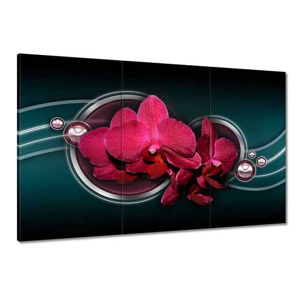 Obrazy 120x80 Fialový orchidej