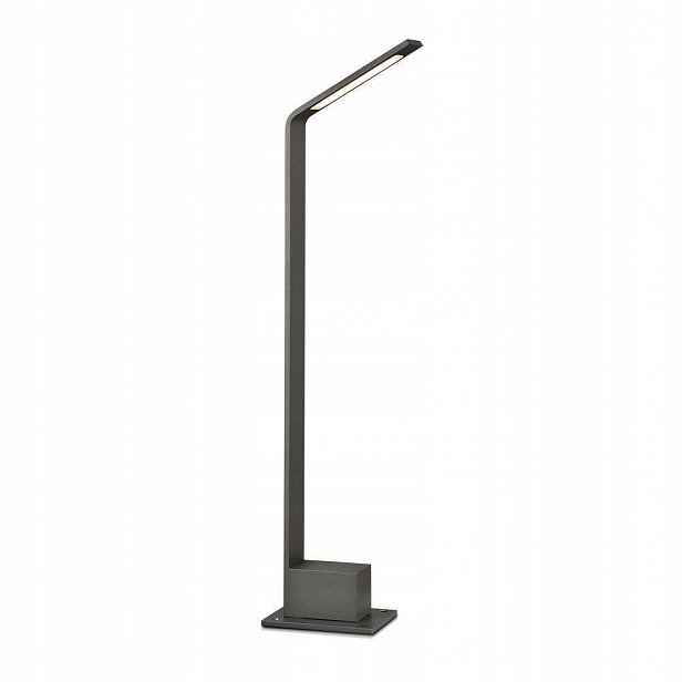 V-tac Zahradní sloupek 5W Led 80 cm šedý IP65 VT-896-G 4000K 810lm