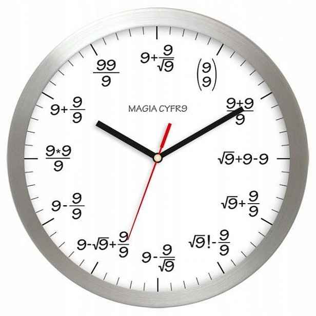 Nástěnné Hodiny Pro Matematiky Jako Dárek AL02M9