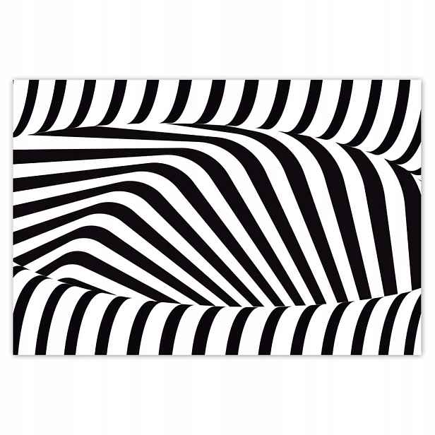 Plakáty 200x135 Abstrackja černobílá