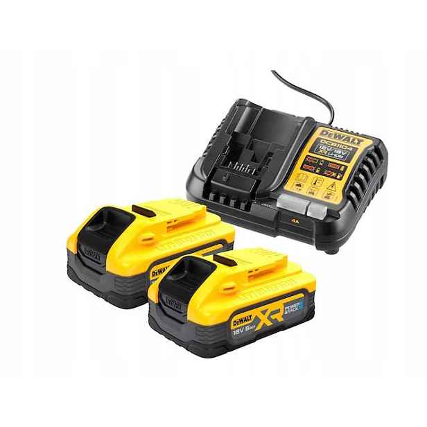 DeWALT Napájecí sada DCB1104H2 2x5Ah DCBP518 DCB1104