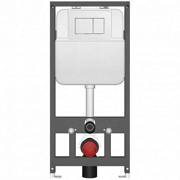 Modul Basic pro WC závěsné - předstěnová instalace/sádrokarton - 50x114 cm