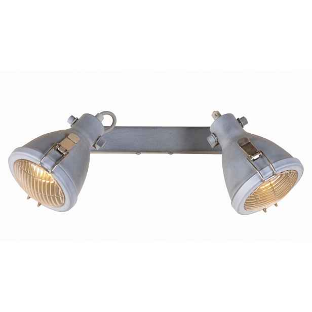 Nástěnné svítidlo Candellux Crodo moderní šedé 2xE14 lampy