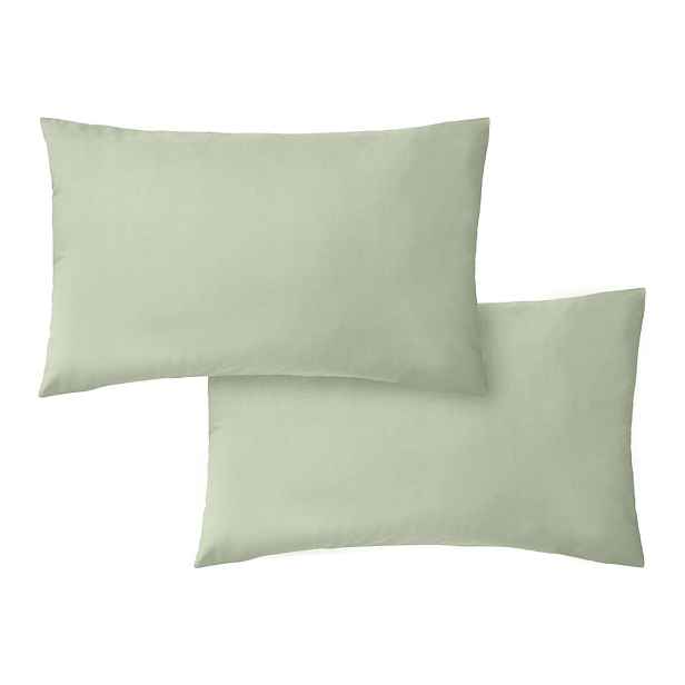 Povlaky na polštáře v sadě 2 ks z bavlněného perkálu 50x75 cm Cotton Percale – Bianca