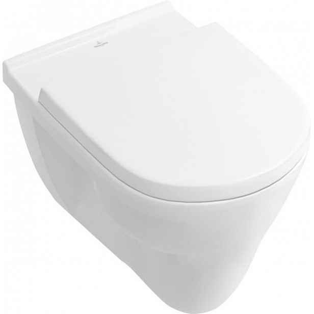 WC závěsné Villeroy & Boch O.novo 56x36 cm alpská bílá 56621001