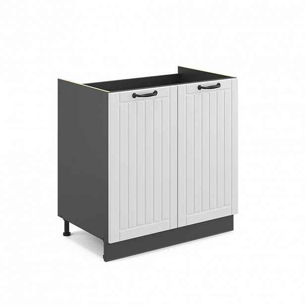 Vicco SKŘÍŇKA POD DŘEZ Fame-Line Bílý venkovský dům 80 cm bez pracovní desky