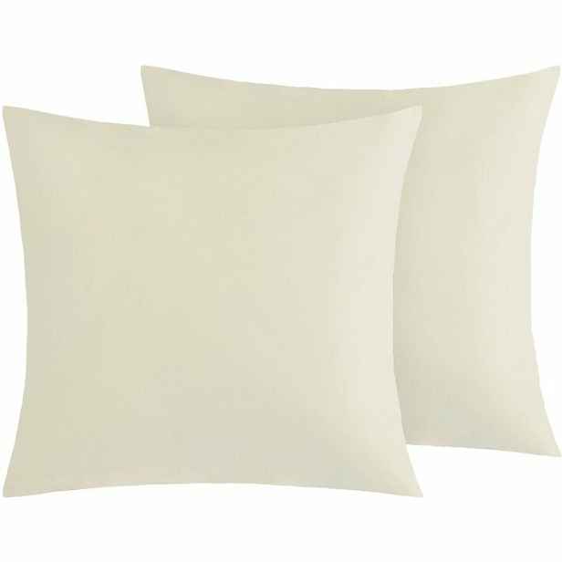 Bellatex Bavlněné povlaky na polštář béžová, 45 × 45 cm, 2 ks, 45 x 45 cm