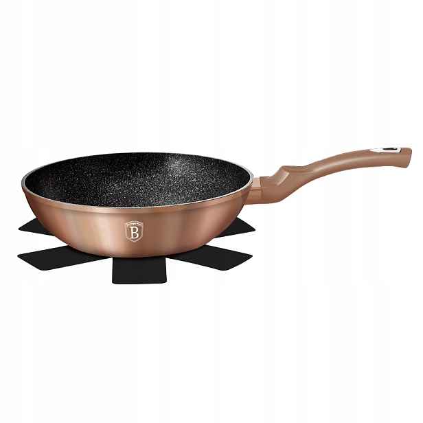 BH-1512N Wok granitová pánev 28 cm Berlinger Haus Rose Gold Collection