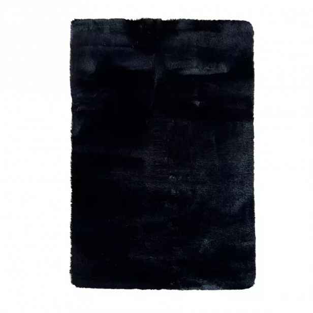 Koberec Shaggy  Rabbit Fur 0,6/0,9 black