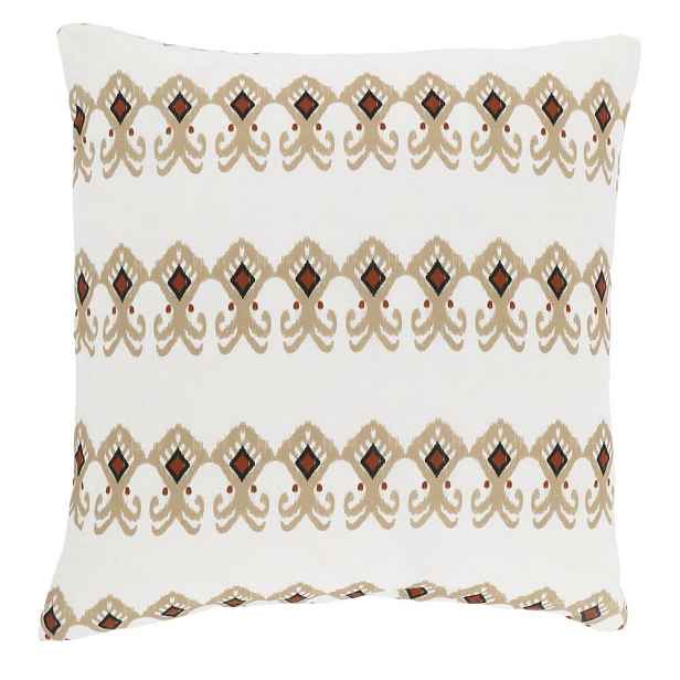 Krémový povlak na polštář Paisley vzor Aix Quilt - 50*50 cm Chic Antique