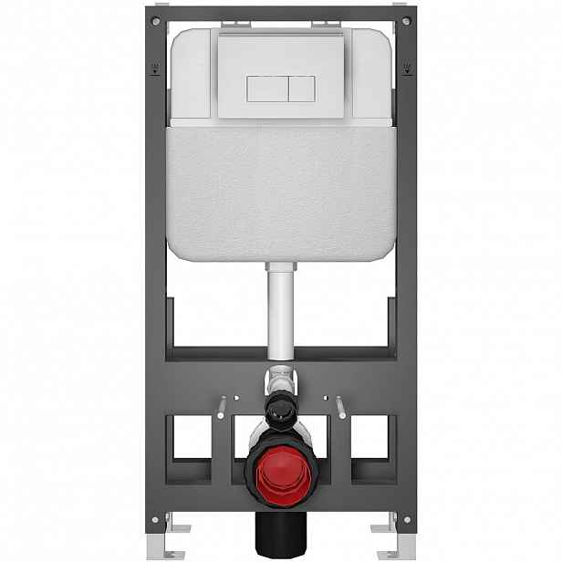 Modul Basic pro WC závěsné - samostatně stojící - předstěnová instalace/sádrokarton - 54,5x114 cm
