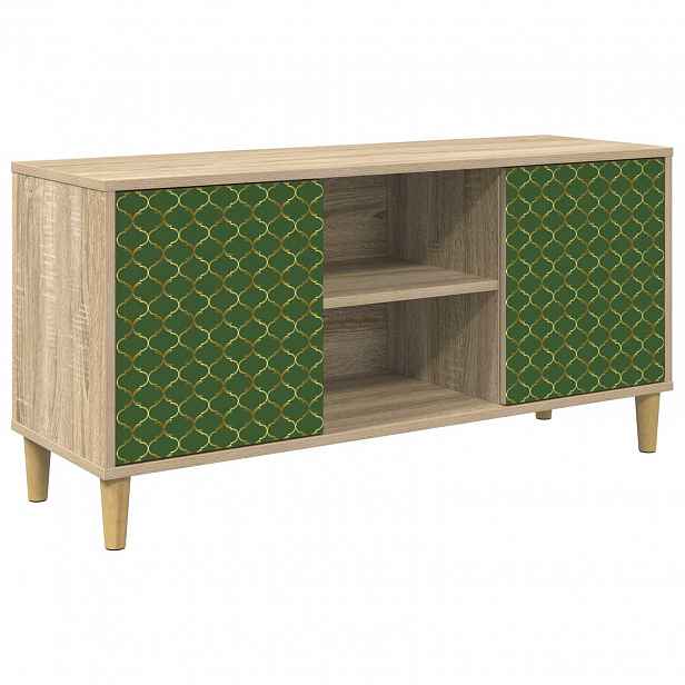 vidaXL Televizní skříň GELEEN 102 x 33 x 50 cm Sonoma Kompozitní dřevo