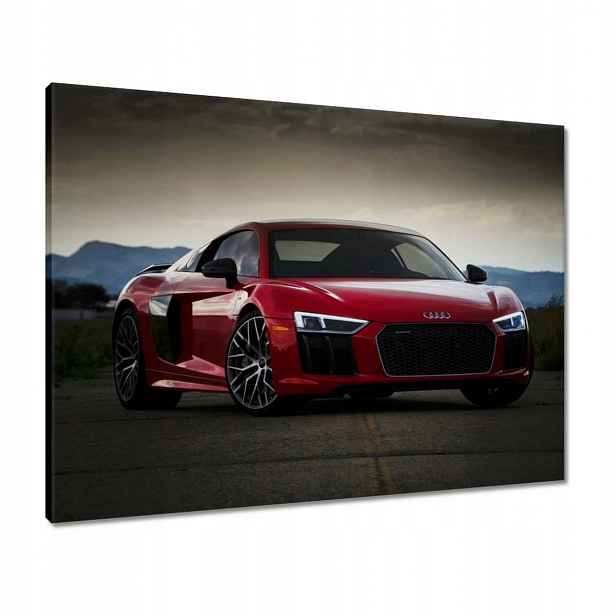 Obrazy 80x60 Červené Audi Quattro