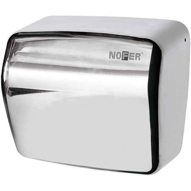 NOFER KAI bezdotykový elektrický osoušeč rukou 220-240V, 1500W, 270x240x170 mm, nerez lesk