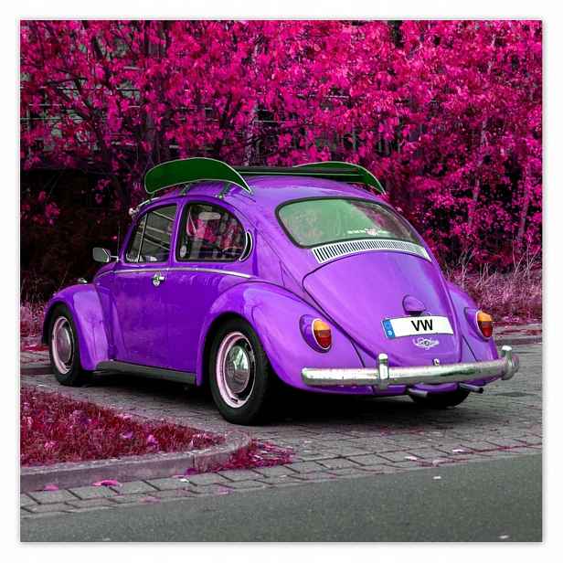 Plakáty 140x140 Garbus Volkswagen Vw Auto