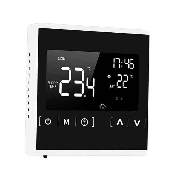 Pokojový Termostat Pro Podlahové Vytápění, Topné Rohože LCD Ac 85-250V