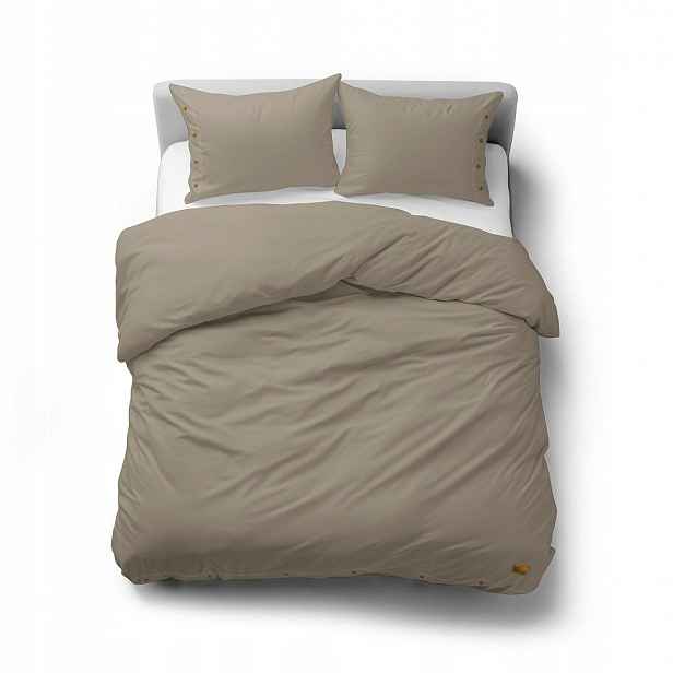 Povlečení s ozdobnými knoflíky 220x200 Pure taupe