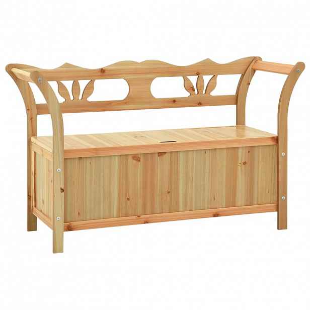 vidaXL Lavice 107 x 45 x 75,5 cm masivní jedlové dřevo