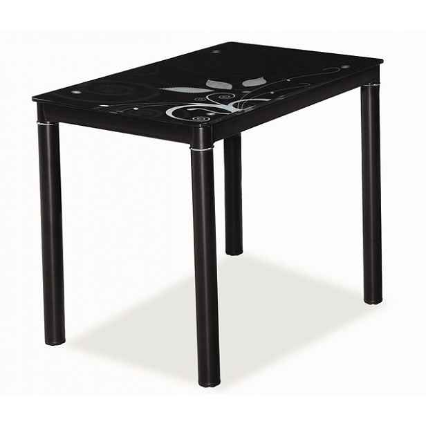 Jídelní stůl DAMAR 80x60, černý