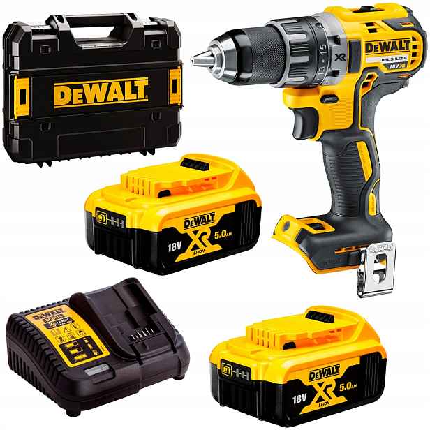 Aku Šroubovák 18V 70Nm 2x5Ah 2-rychlostní DeWALT DCD791P2