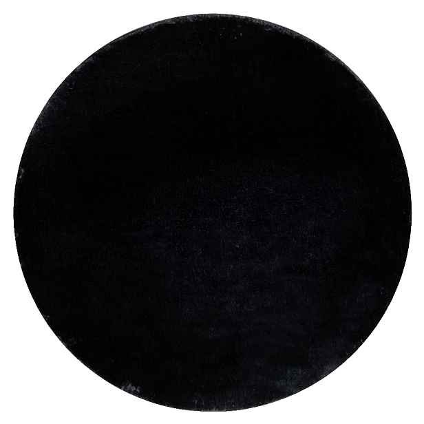 Kusový koberec Visco Rabbit Dark grey 5 kruh, 200x200 (průměr) kruh, šedá, dětský pokoj, Dywany Łuszczów