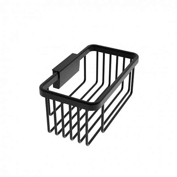 Nimco Kibo - Polička, délka 18 cm, matná černá Ki-14015-90