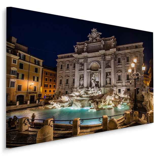 Plátno Fontána Di Trevi Řím Varianta: 120x80