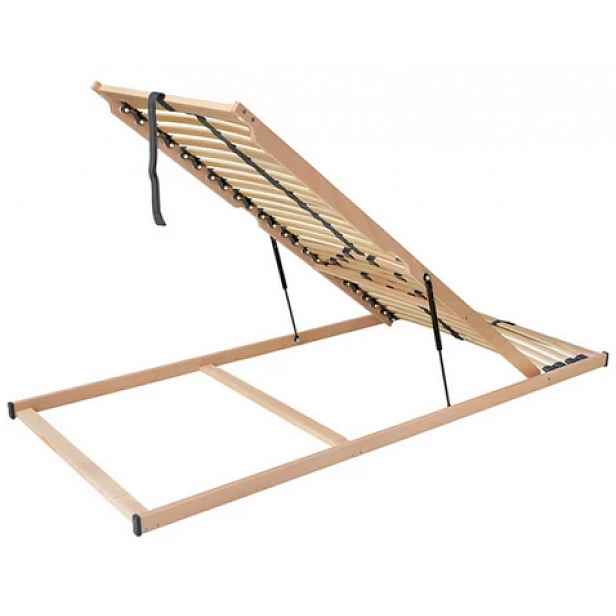 Výklopný lamelový rošt z přední strany Star P 90x200 cm