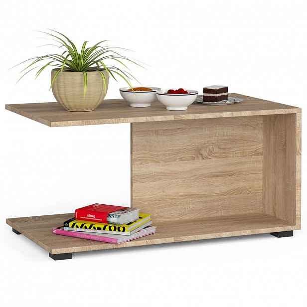 RAUMHIRSCH FURNITURE KONZOLOVÝ STOLEK Dub Sonoma 45/90/50